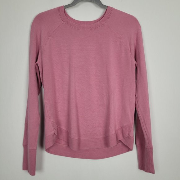 Athleta Women's Pink Sweatshirt - Picture 2 of 14